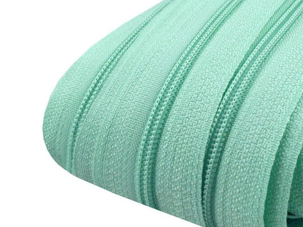 Reißverschluss spiralförmig 3 mm Türkis